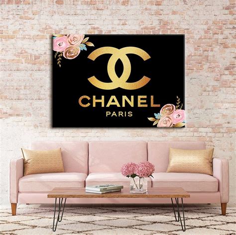 quadros para imprimir chanel|Chanel wall art free.